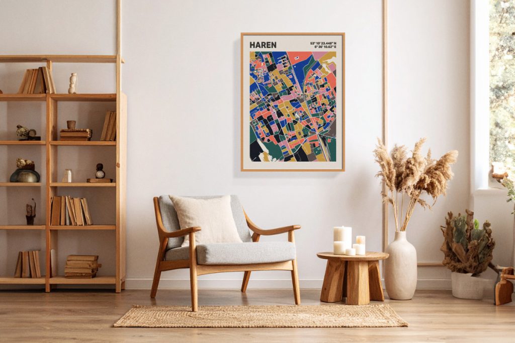 Plattegrond poster Sfeerfoto 1 | Funky Fellow
