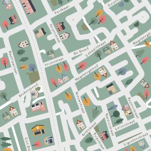 Plattegrond poster Nadja l 18Aug26 | Funky Fellow